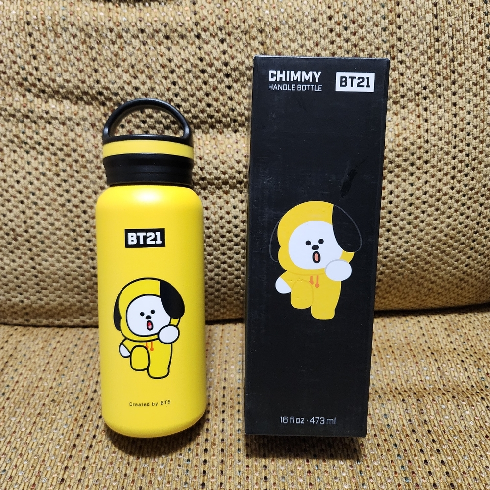 [NEW] BT21 BTS Chimmy Tumbler Stainless Steel Official Merch LINE FRIENDS